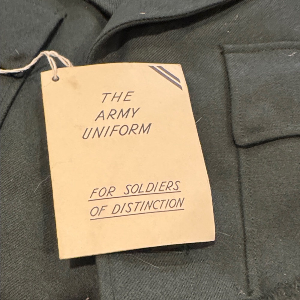 Green Army Uniform Jacket